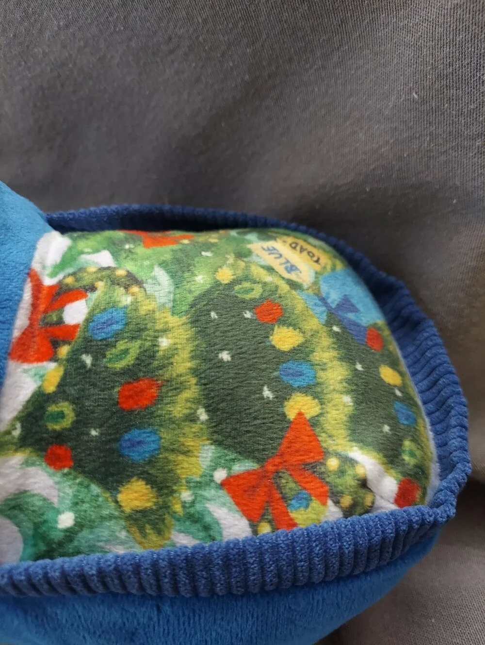 Little Blue Truck Christmas Plush 12” Soft Stuffed Truck Frog  Christmas
